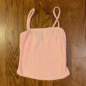 Shein Fitted Rose Tank Top